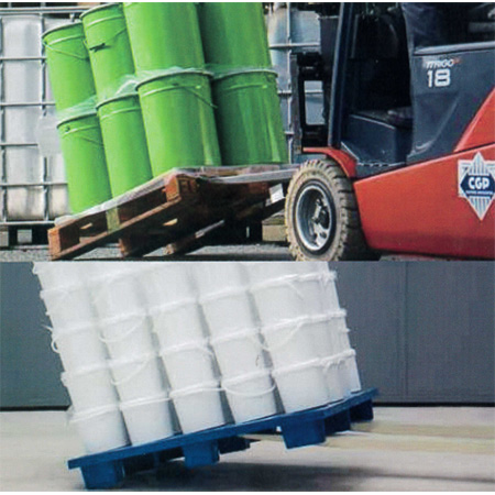 パレット滑り止めフィルムロール(W1200mm×L300m)/M640PT-1200WS