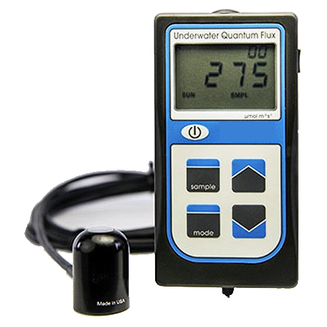 水中用ハンディ光量子計　センサ外付タイプ（375～650nm）/M761AG-MQ210XS