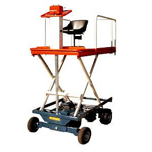 リフト付き電動作業台車（H1500mm）/MC4FB-H1500S12E