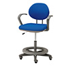 製図ハイポジション作業椅子/M536EL-SD6AC-ST-ZN