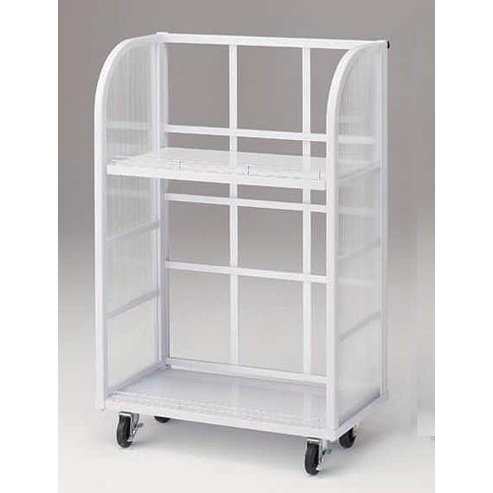 アルミストックテナーワゴン台車(W907mm)/M2314CA-295HTK