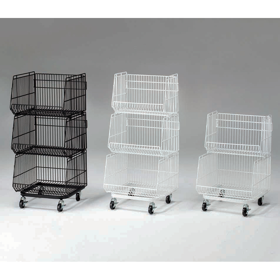 メッシュラック　ブラック（549×305×H374）/M2314MRK-104K-BK