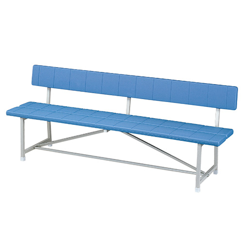 樹脂屋外ベンチ(高密度ポリエチレン)/M3472B-1209M-18