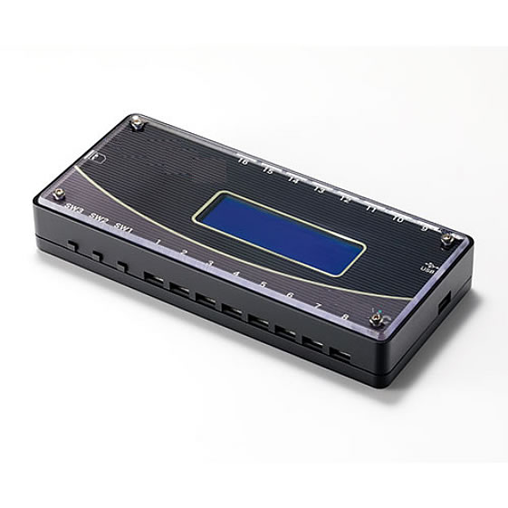 温湿度16chマルチレコーダー(SDカード付)/MC58TDLM-16NS