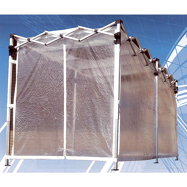 ワンタッチ組立防塵用クリーンブーステント/M1479SB-W19-L21-H21