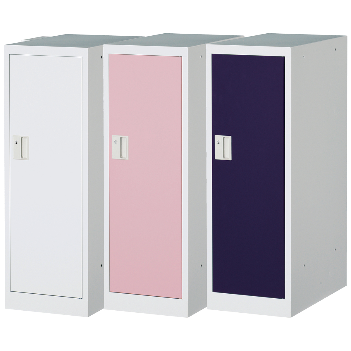 鍵付き手荷物保管ロッカー（300×515×H880mm）ブルー/M162MLK-1BY