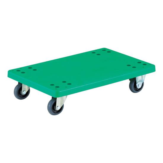 樹脂製平台車（718×468mm/200kg）/M227GC-715JKT