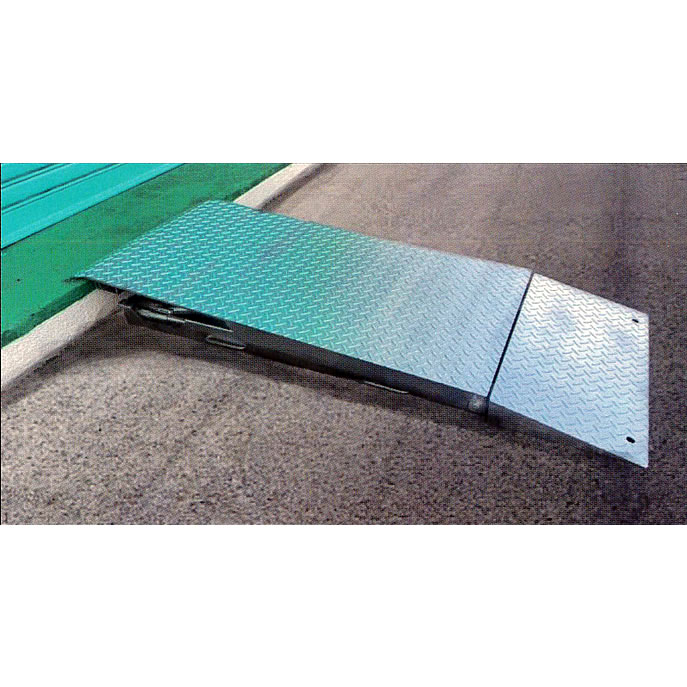 高さ調整段差スロープ板L1250mm×W500mm(1500kg)/M2984HAS-1500KG