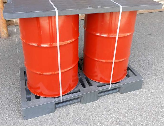 赤ドラム缶の積載例