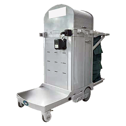 電動式清掃用具運搬カート/M4198ETL-100BSW