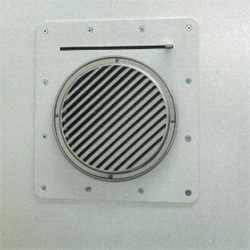 スポットクーラーダクト取付アタッチメント(シャッター付)/M4268AT-10M