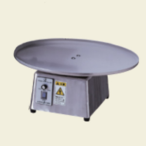 電動ターンテーブル回転台(Φ555×H290mm)/M4379EL-555T | シロ産業 |