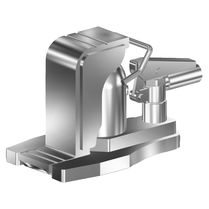 低床型爪つき油圧ジャッキ（3t/6t）メッキ仕様/M441HTJ-T060CE