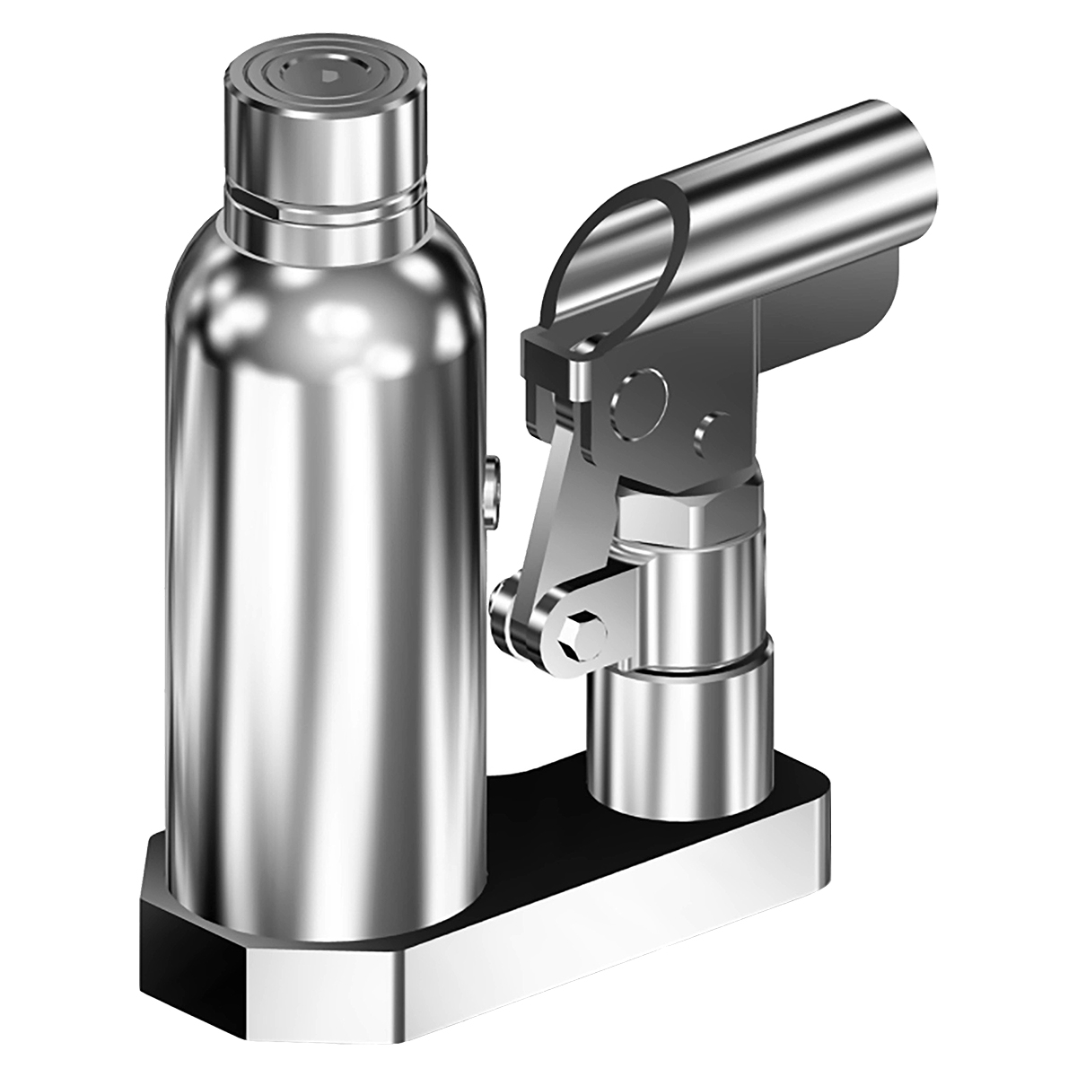 レバー旋回式油圧ジャッキ（3t）メッキ仕様/M441SLH-N030CE