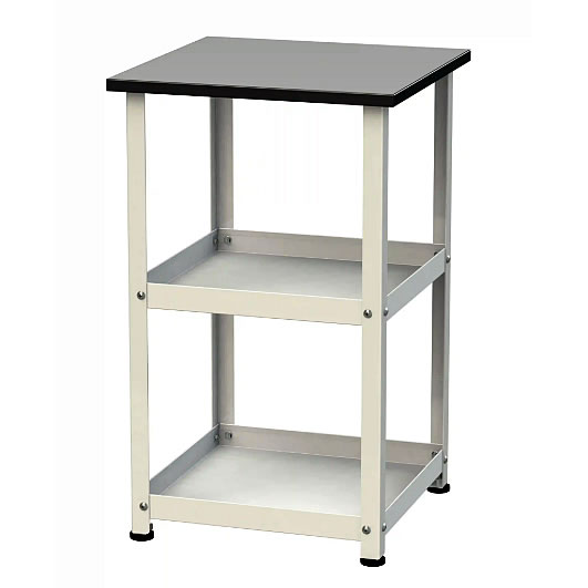 塩ビシート天板付きワゴンRoHS2指令対応（450×450×H738）据置タイプ/M651RF-4545GYWY