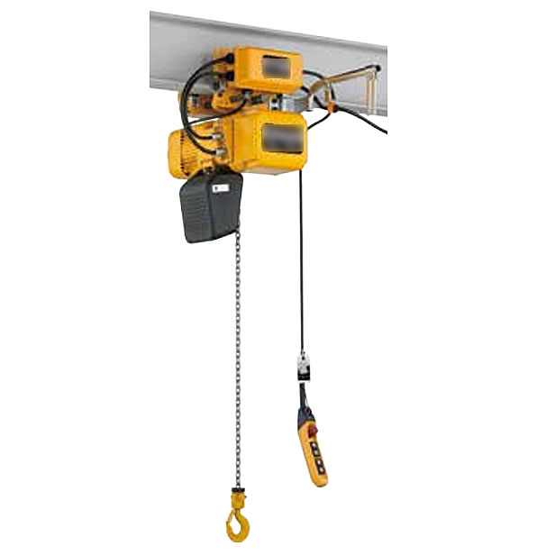 電動トロリー付電動チェーンブロック1速型(上下巻上1速横行20m/分50Hz1速式)/M75R2M001H-S-4M