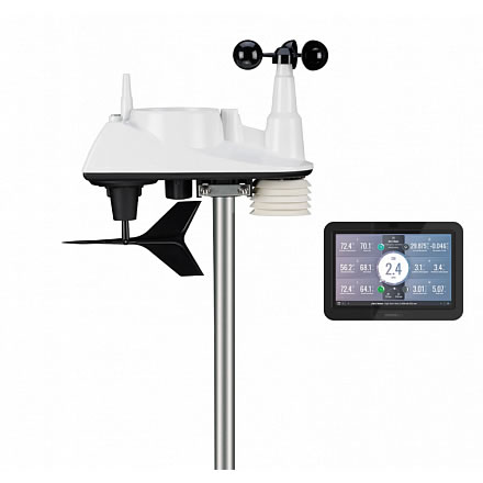 太陽電池総合気象観測装置(風向風速　温湿度　雨量　気圧)/M872-6242JPA