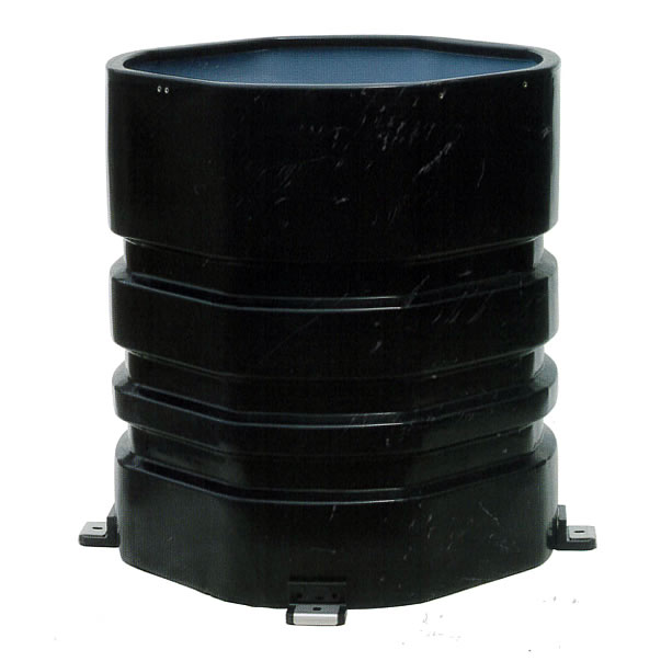 耐震開放型円筒タンク1000L(融着アンカープレート付)/MC11ERT-1000L