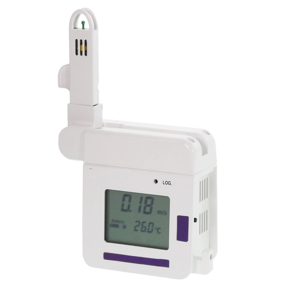 スマホ風速温湿度データーロガー(Bluetooth)/MC41VS-1S