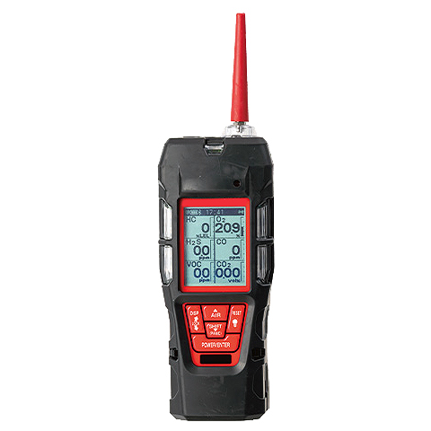 ポータブル型6成分ガス検知器　国内防爆仕様/BL対応/MI10GX-7211R-M11P1D4-L10