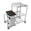 おむつ交換カート（45Lゴミ箱付き）/M162DCW-930Y
