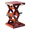 手動回転ネジジャッキ式小型昇降リフター台100kg/MD18MSLH-10-2020AT
