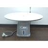中古電動ターンテーブル回転台(Φ555×H290mm)AC200V Z-01064-3 TURNTABLE-555×H290