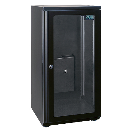 恒湿保管庫　湿度一定保持タイプ（118L）ブラック/M200HS-120DT-B