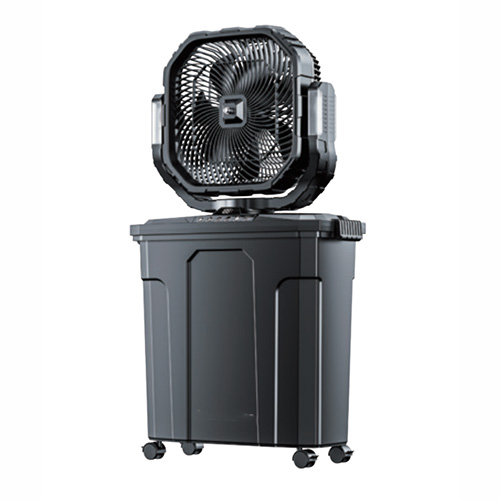LED充電式大型ミストファンキャスター付(AC100V電源)/M4242MF-22L