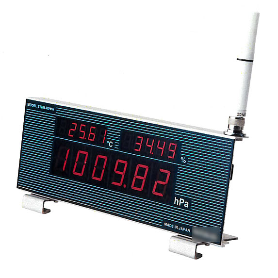 高精度壁掛据置両用温湿度気圧データーロガー(JCSS校正品)/M760THP-3JK