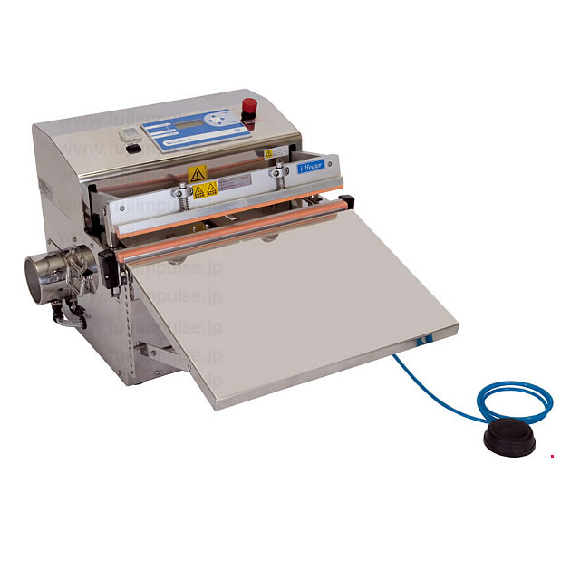 クリーンルーム用脱気シーラー（450×5mm）片側下加熱タイプ/MF1V-C460F-05