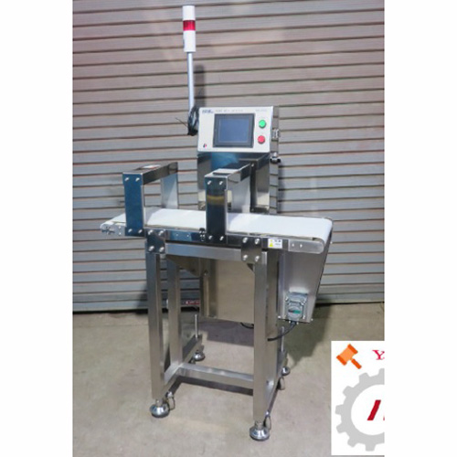 中古金属検出器(アルミ包装、塩分、高温対応)(通過幅250mm×通過高140mm)2019年製品番NIP-ⅢD Z-01078-7