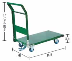省音鉄製台車(ストッパー付)M227H-3NACSGT
