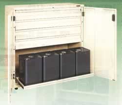 引き出し付一斗缶保管庫M350U-ITKBD4S