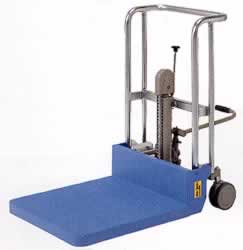 低床式足踏み油圧テーブルリフター（200kg）M37C2-8LAシリーズ