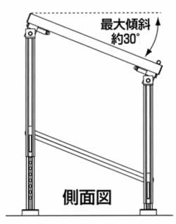アルミ傾斜作業台/M453D-1460-1
