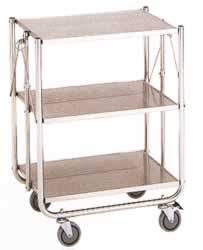 ステンレス折り畳み台車ワゴンM469SW-K1E