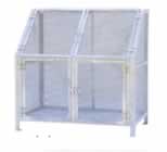 メッシュごみ箱M516TS800-BH