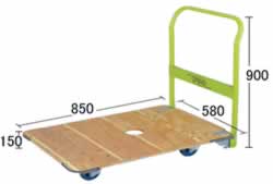 取手回転収納台車M611H-8558W