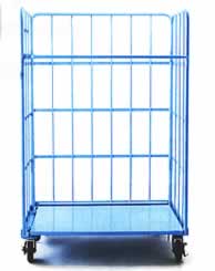 極薄折りたたみカゴ台車M617C-S3MB