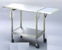 ステンレスフラットベンチワゴンM913AVO-S