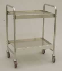 重量ステンレスパンチングワゴンM913HB-2