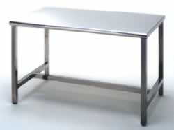クリーンルームステンレス作業台(#400)M913K1-1