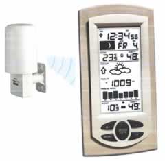 無線式気象情報モニター(時計付)MD2S-903D