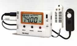 照度紫外線温度湿度データロガーTR-74Ui