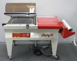 中古シュリンク包装機/REPLAY55/Z-0410-7/測定/包装/物流/専門