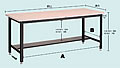 導電性作業台 500kgタイプ