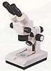 ズーム式ステレオ顕微鏡照明付