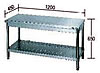 ステンレス作業台・コンロ台 （低作業台）ノックダウン方式