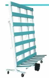 1TON重量長尺板ガラス・サッシ運搬台車M1175LK-BY2-500KG